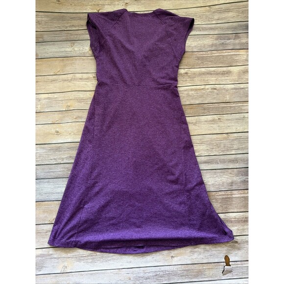 Patagonia Dress Women XS Purple Bandha Sleeveless V Neck Comfort Hiking - Picture 8 of 8